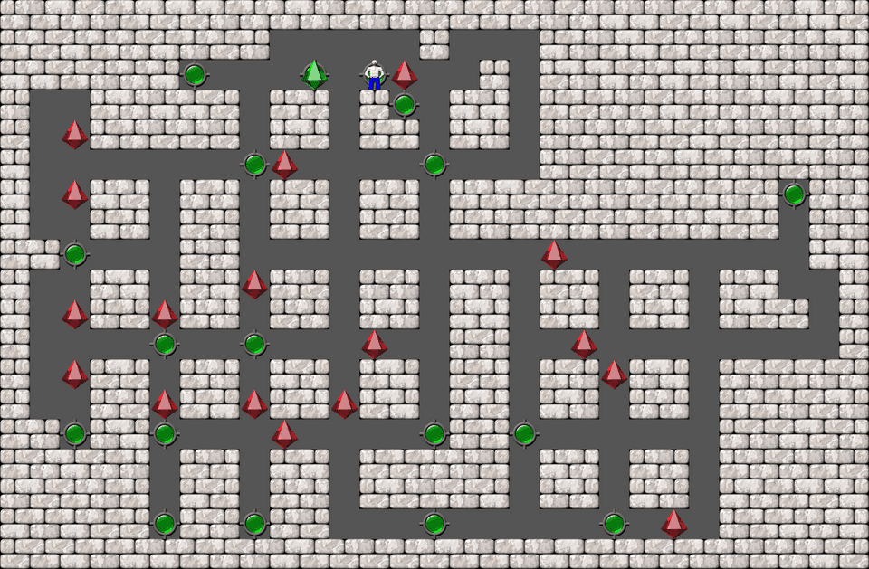 Сокобан Bugs509 collection уровень 487